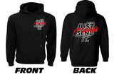 Tuned. 'Just F*cking Send It' Hoodie NEW
