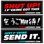 Tuned. JDM Slap Sticker