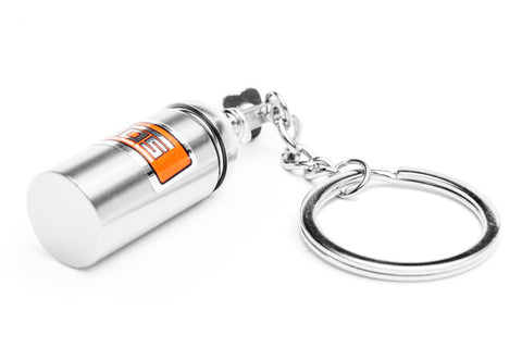 Nitrous Bottle Keyring (Silver)