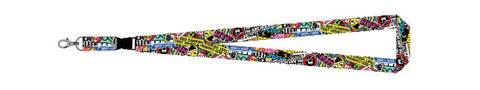 Tuned. 'Stickerbomb' Lanyard