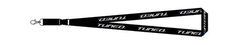 Tuned. 'Black & Blue' Lanyard